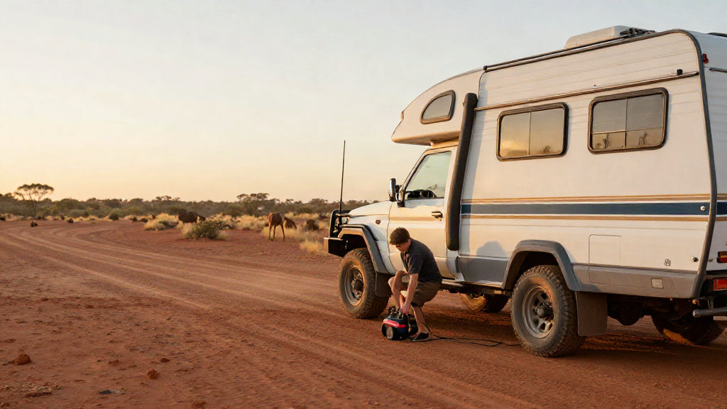 How to Inflate 4WD and Caravan Tyres on the Go: A Step-by-Step Guide