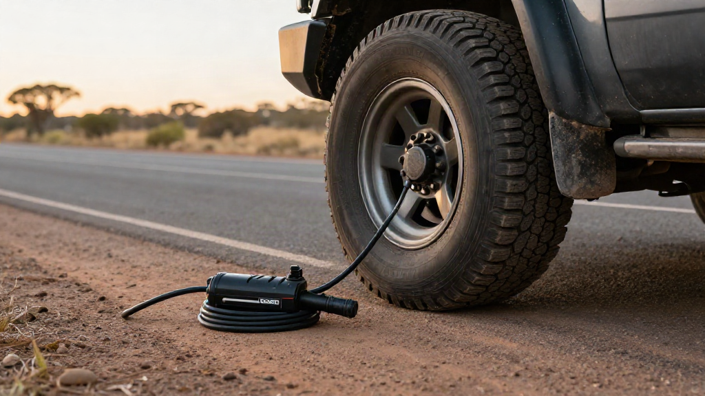 How to Check and Top Up Your Tyre Pressure on the Road: A Practical 4WD & Caravan Guide